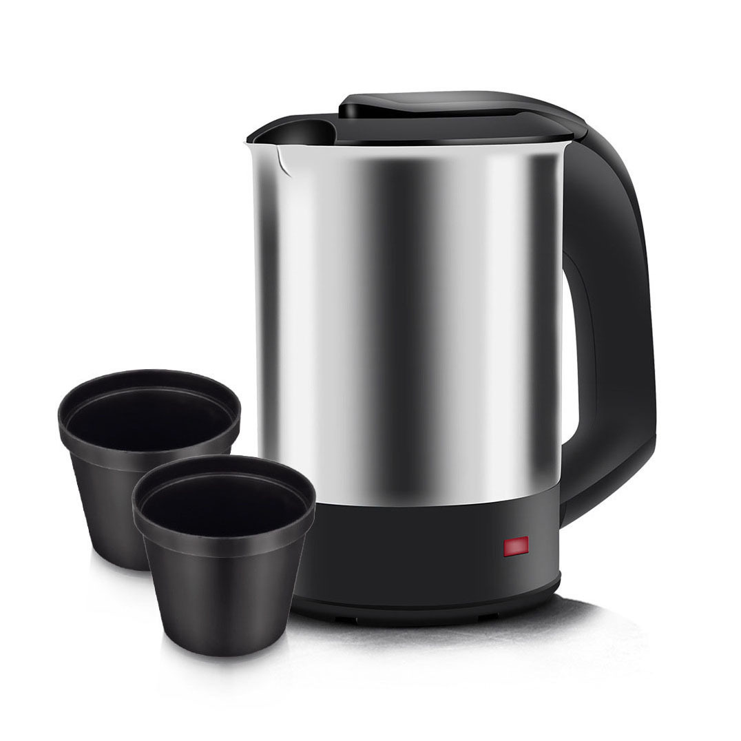 Household portable electric kettle, European standard stainless steel kettle, automatic power-off anti-dry kettle full figure