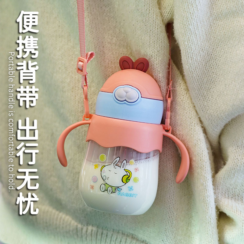 Summer children's cups, high appearance level straw cups, student cartoon, student kindergarten water cups, durable and portable for babies Application Scenario