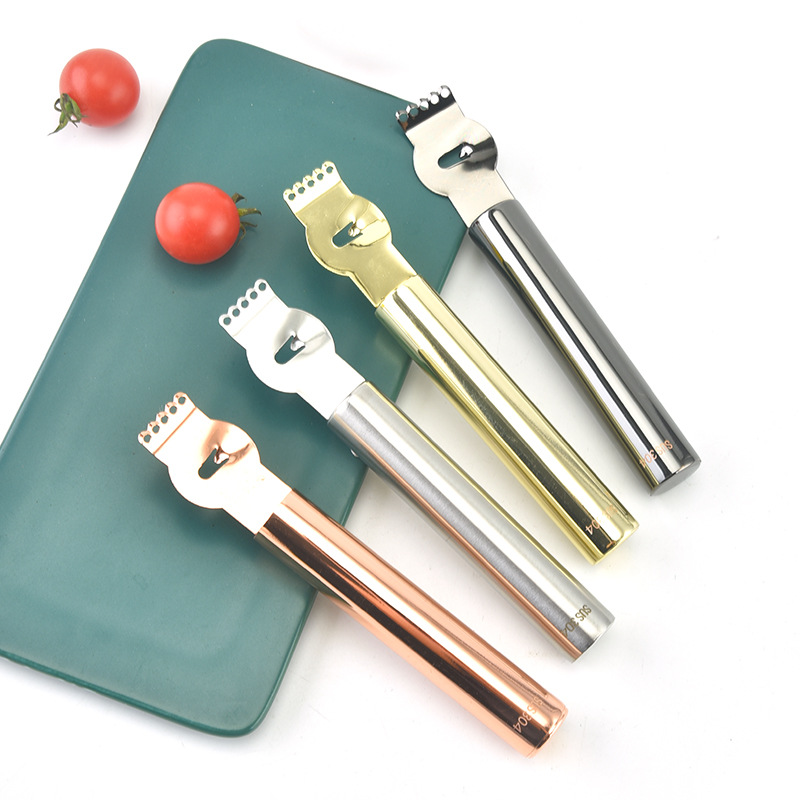 304 stainless steel lemon grater, grapefruit peel grater, scraper, fruit strip grater, fruit grater tool full figure