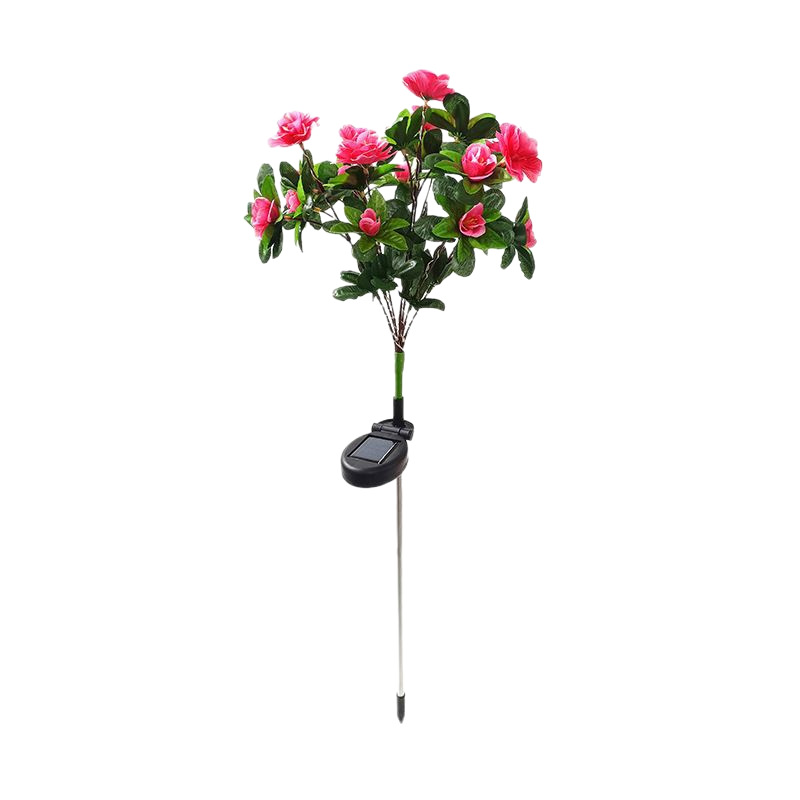 Solar lamps, ornamental flowers, rhododendrons, led lawn lights, road landscape lights, simulated garden and courtyard decorative lights Item Picture