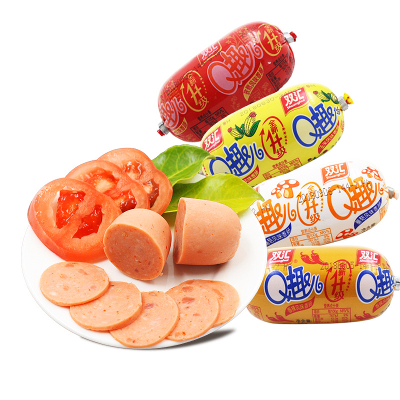 Shuanghui q Fun Sausage, Corn, Mushroom, Cumin, Spicy and Fragrant ready-to-eat small sausages, snacks, leisure foods and snacks Item Picture