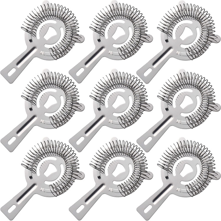 Stainless steel ice filter, Julip filter, bar cocktail mixer, coffee and milk tea ice filter tool Item Picture