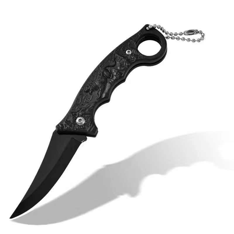 Wholesale outdoor folding knives, multi-functional survival portable express unpacking mini self-defense knives from the manufacturer undefined