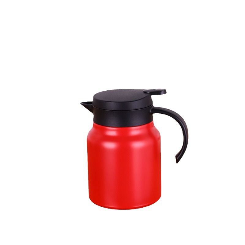 Household simple 316 stainless steel insulated teapot, office and business large-capacity brewing teapot, tea-water separation stewing teapot Item Picture