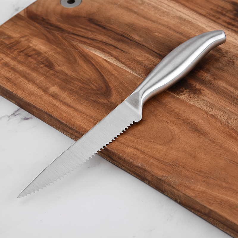 Stainless steel steak knife, steak cutter, Western tableware, hotel Western knives, logo printable, factory direct sales, cross-border Application Scenario