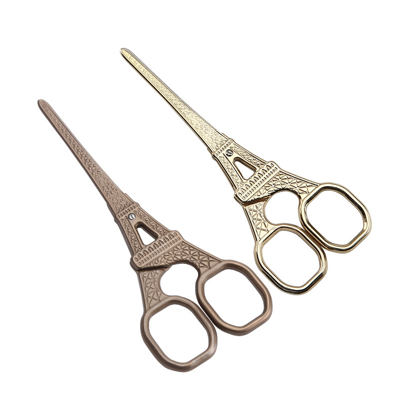 Xinyi Scissors, retro scissors, Eiffel Tower scissors, cross-stitch scissors, handmade scissors, tea bag scissors Item Picture