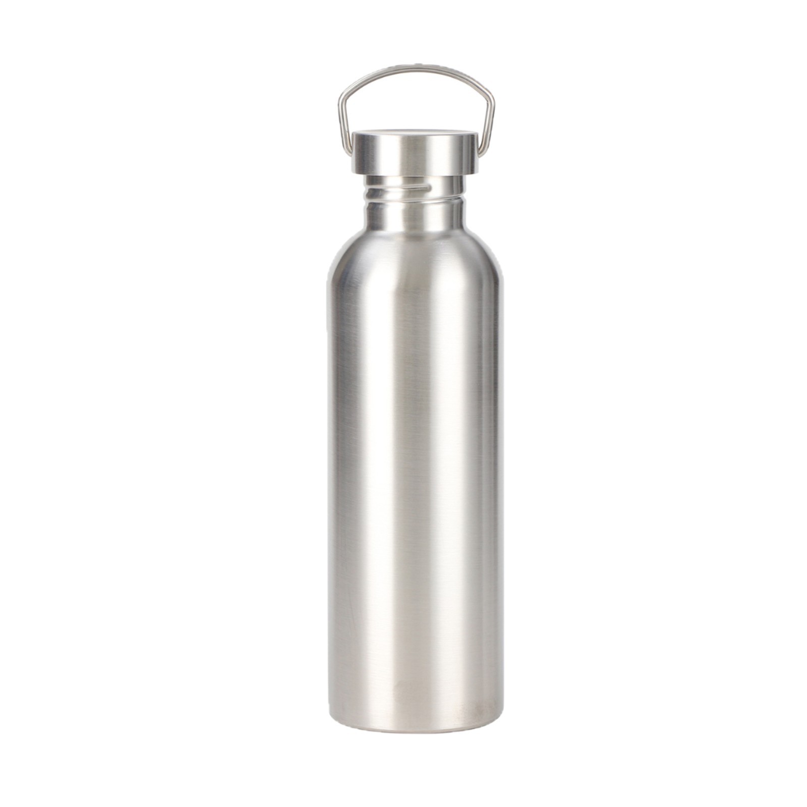 Wading 304 single-layer stainless steel insulated cup, American-style large-mouth sports water bottle, outdoor sports handle portable water cup Item Picture