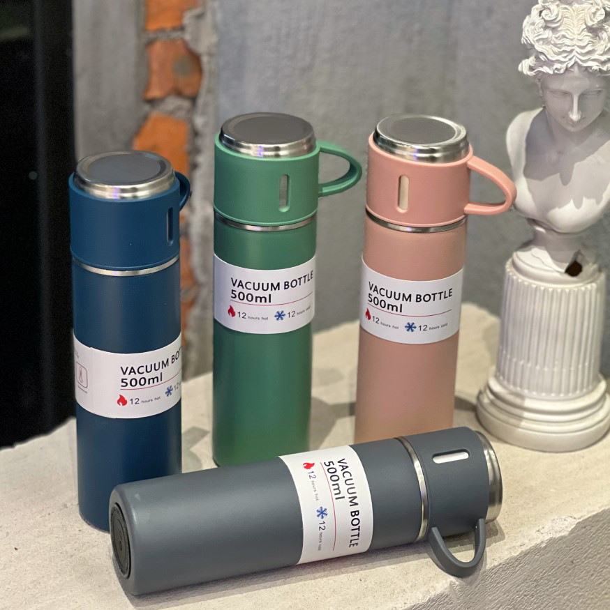 Customized stainless steel insulated cups, business gifts, double-lid hand-held gift box sets, wholesale Spring Festival gifts Application Scenario