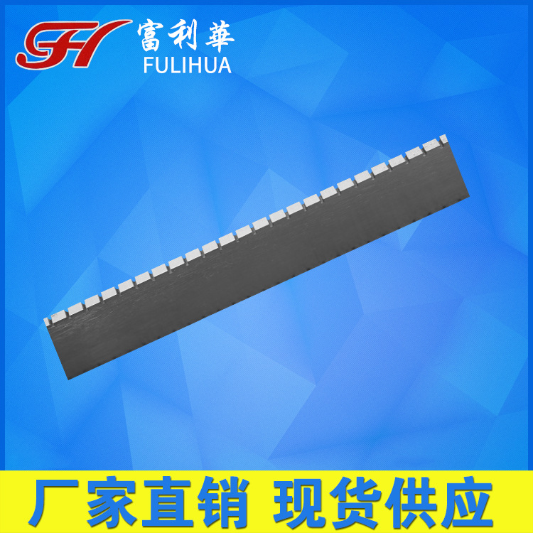 Rewinding machine, perforating upper knife, lower knife, toilet paper dotted line blade, line knife, roll paper dotted line, surface knife, bottom knife Specification drawing