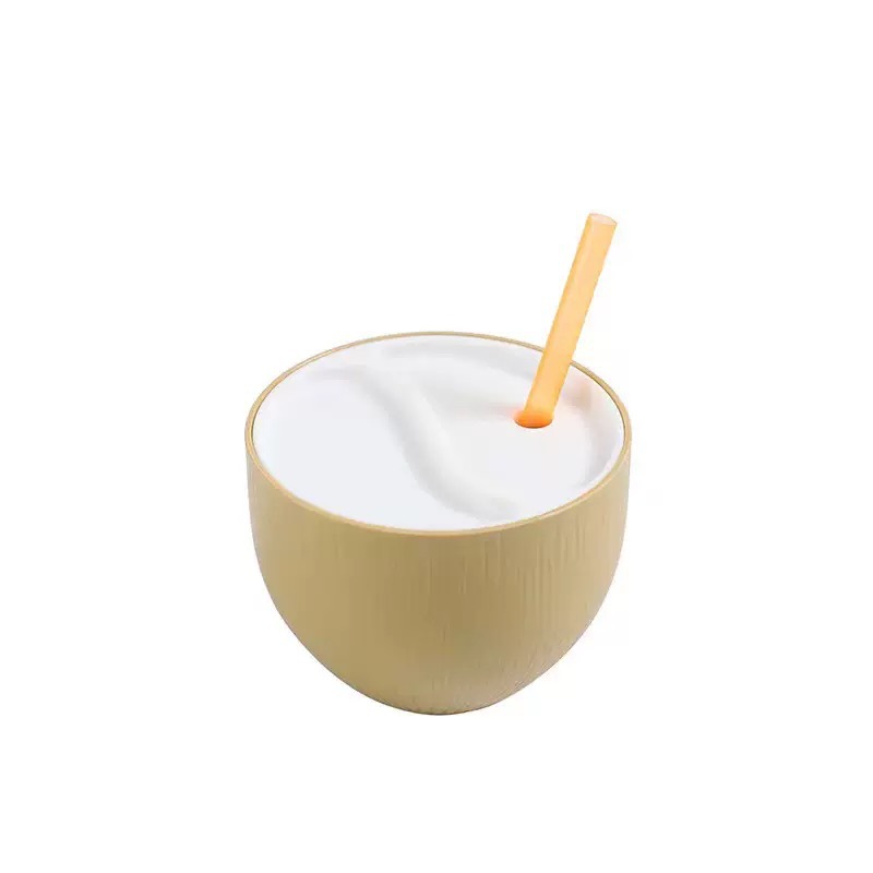 Wholesale milk tea drink cups, PET plastic straw cups, strawberry, pineapple and watermelon fruit-shaped straw cups from the manufacturer Item Picture