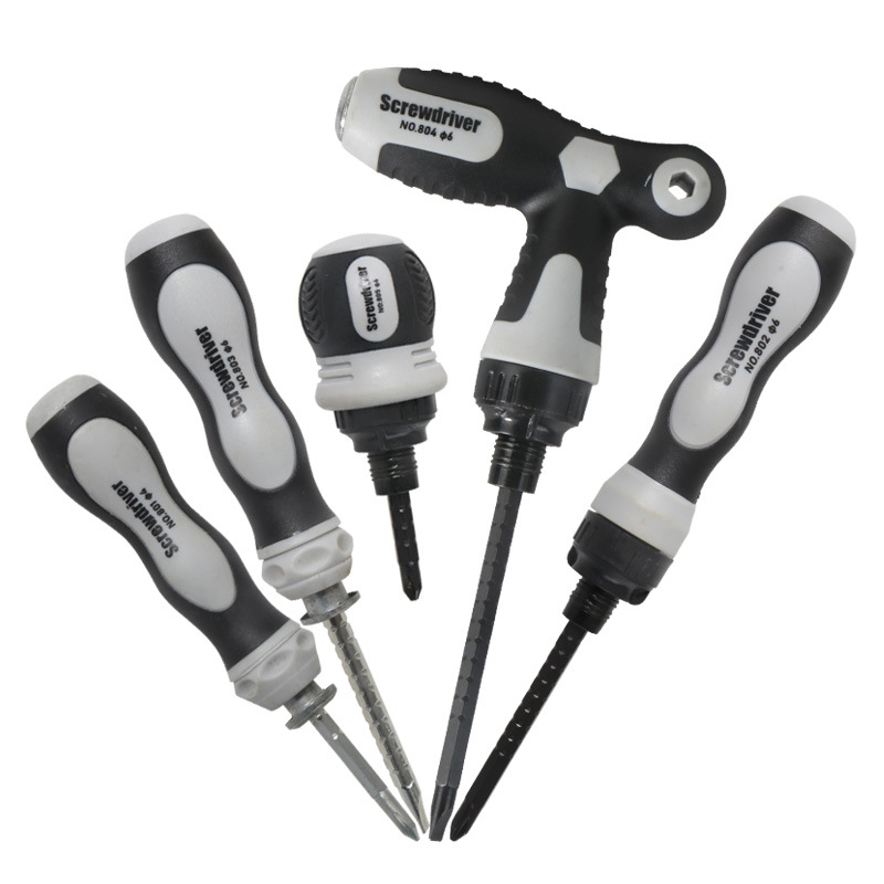 Hardness cross, single-head dual-purpose, T-shaped, labor-saving, double-head, multi-purpose plum blossom screwdriver, screwdriver, ratchet screwdriver Item Picture