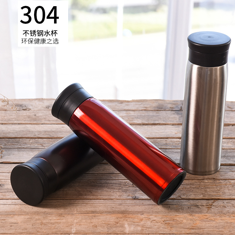 Thermos cups, large-capacity tea brewing cups, stainless steel water cups for men and women, outdoor tea cups, punk cups, souvenir gift cups full figure