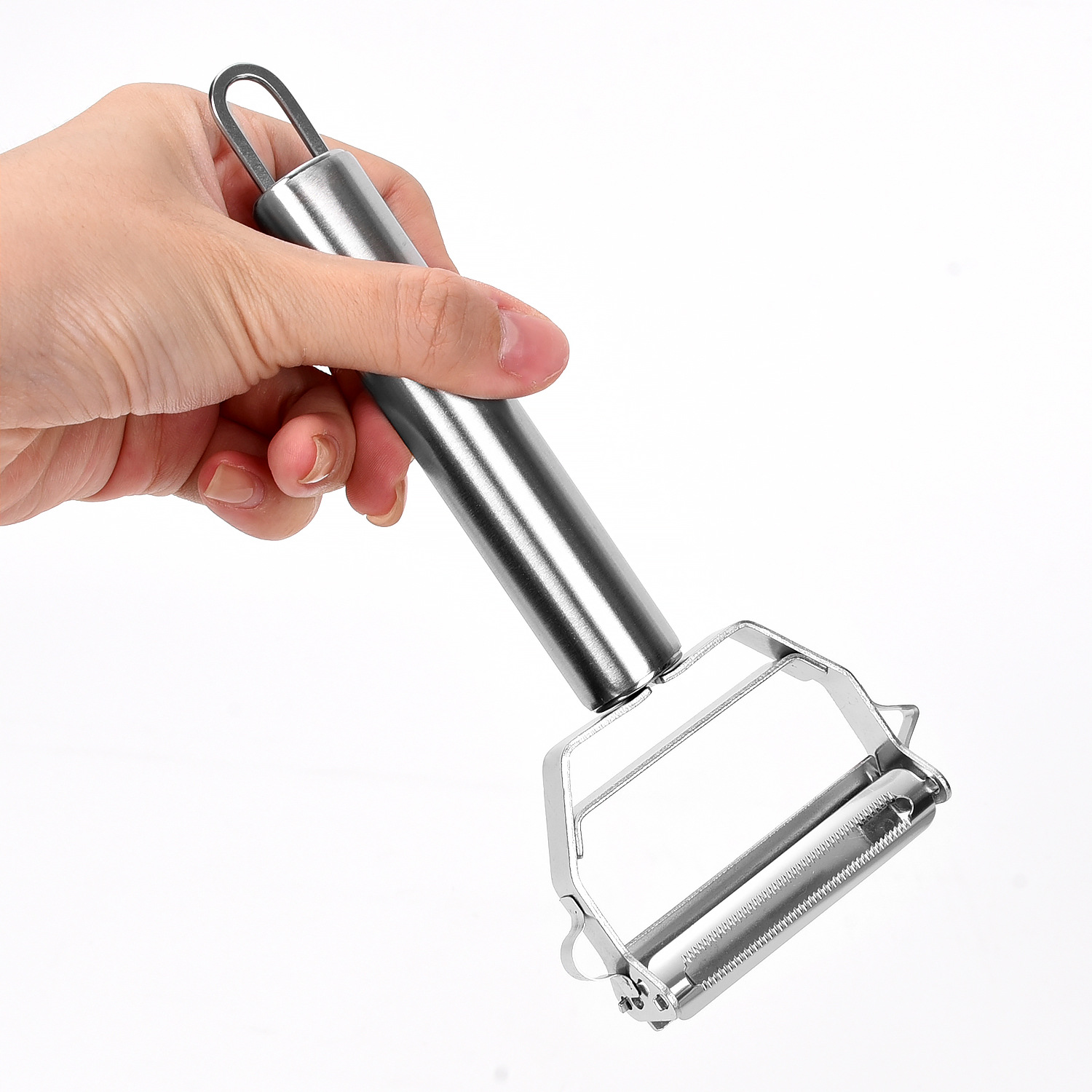 Stainless steel peeler, household multi-functional melon peeler, fruit and vegetable melon peeler, potato double-sided peeler, grater Application Scenario