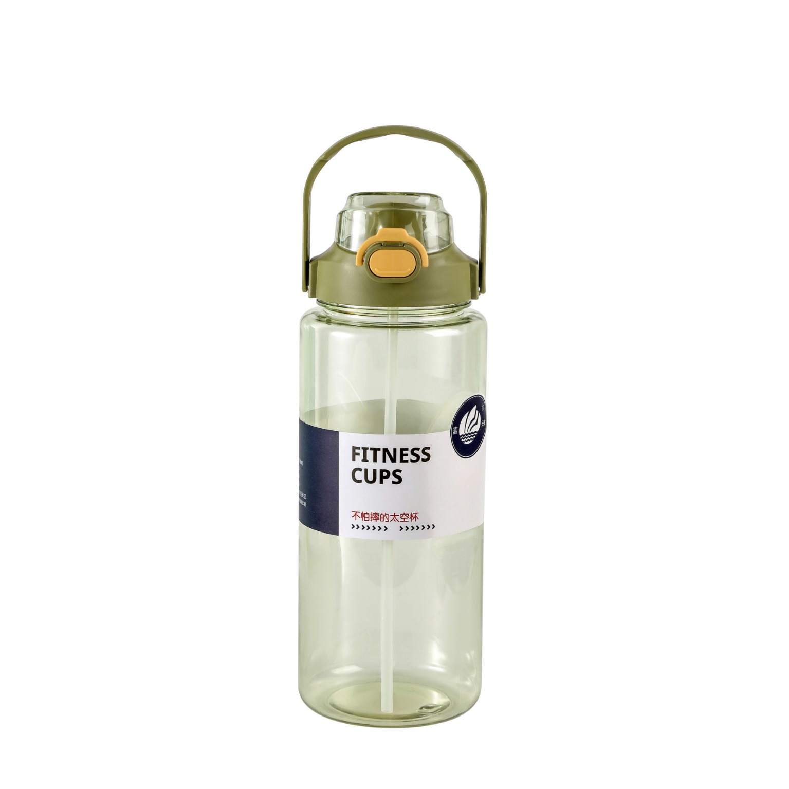 Customized large-capacity plastic water cups, sports water cups, space cups, gift printing, ready-to-make, construction site water cups wholesale Item Picture