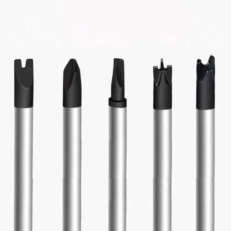 Rubber-coated handle special-shaped screwdriver for home repair, strong magnetic manual screwdriver, wholesale of various styles of screwdrivers Application Scenario