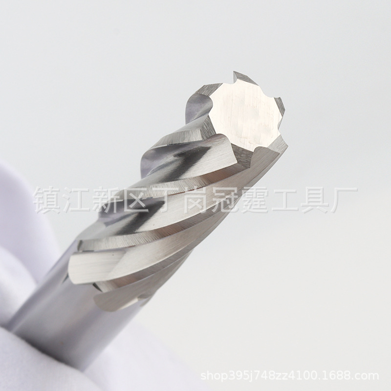 Wholesale tungsten steel spiral reamers, hard alloy straight shank machine reamers, H7, H8, H9 CNC reamers details Picture