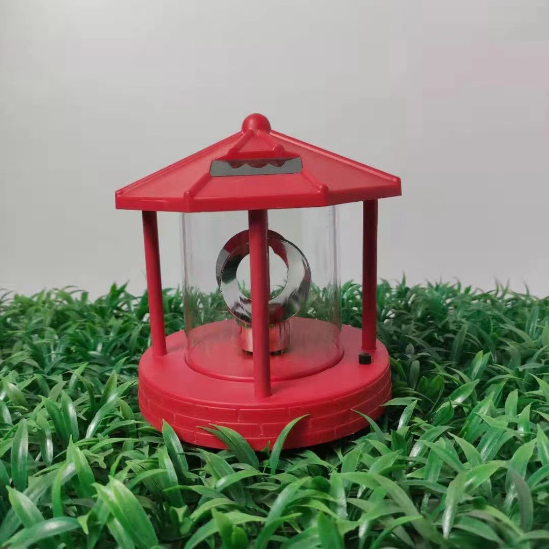 Cross-border LED solar rotating lighthouse resin accessories outdoor courtyard garden lawn decorative lighting landscape lights Application Scenario