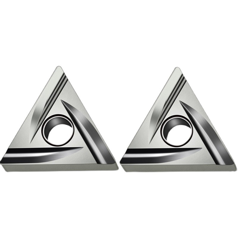 Metal ceramic TNMG160404R/160402R/L-2G/NX2525 outer circle precision turning triangular CNC inserts Specification drawing