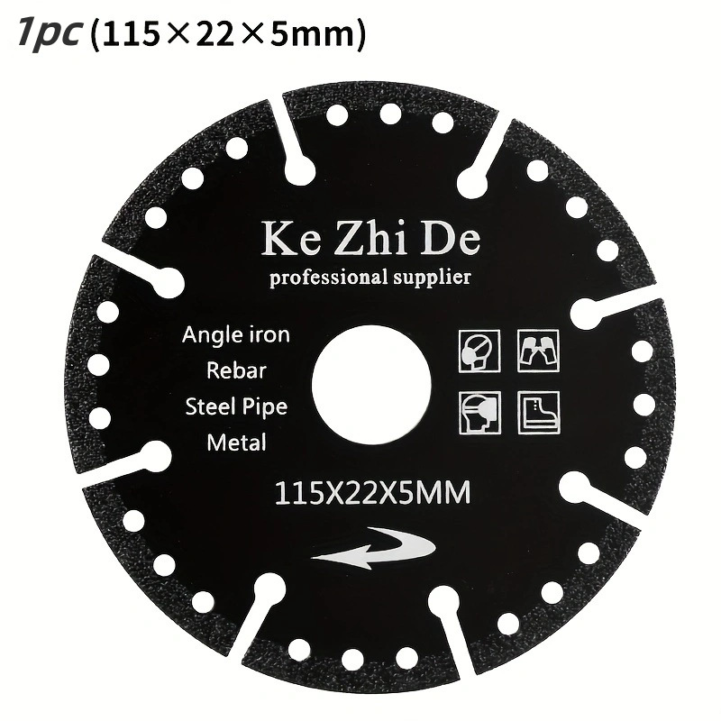 Iron King Metal alloy stainless steel pipe cutting iron sand wheel saw blade, multi-functional diamond brazed cutting blade undefined