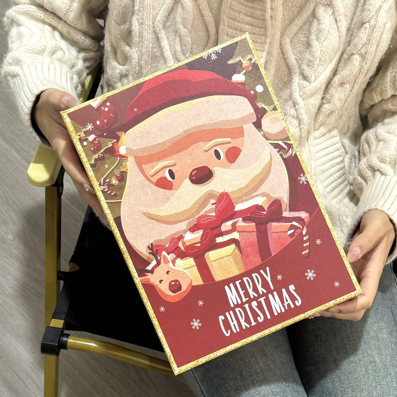 Christmas gifts: Christmas insulated cups, new cartoon 316 stainless steel double-drinking cups for girls, couple coffee cups details Picture