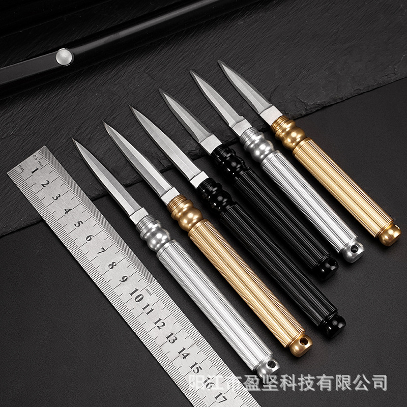Outdoor knife, multi-functional detachable tube knife, portable fruit knife, folding knife, your favorite small knife full figure