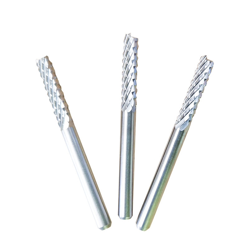 PCB small-diameter corn milling cutter, tungsten steel corn milling cutter with edge teeth Item Picture