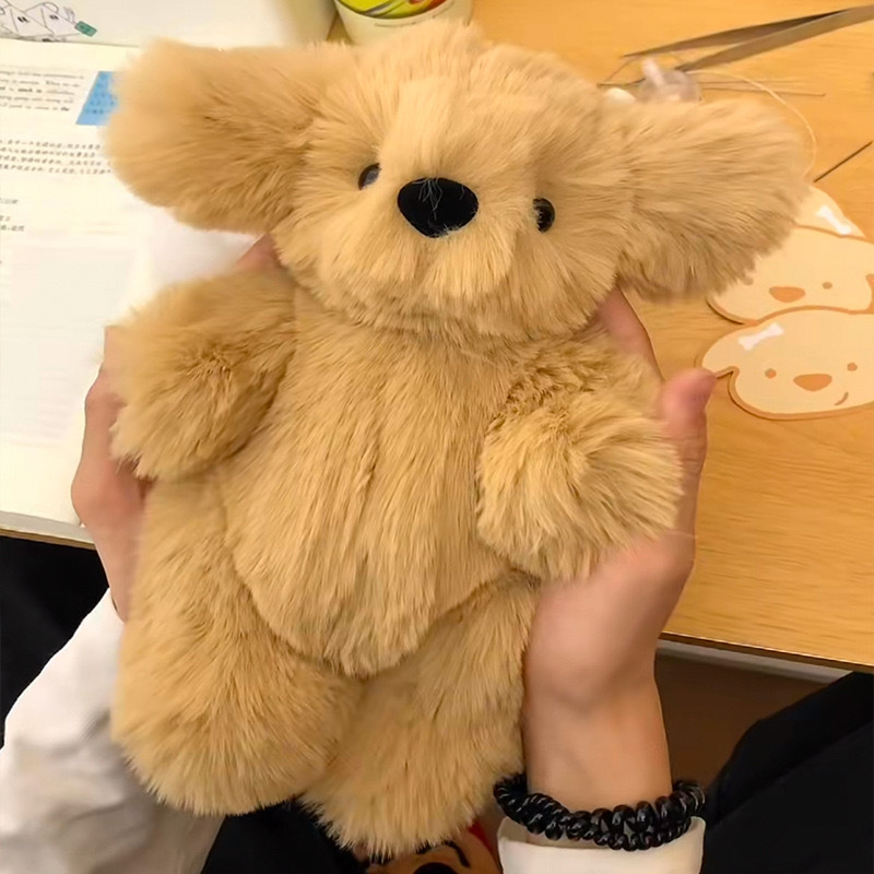 Audio recording, Corgi Samoyed diy doll material package, plush puppy toy, handmade couple children's doll details Picture