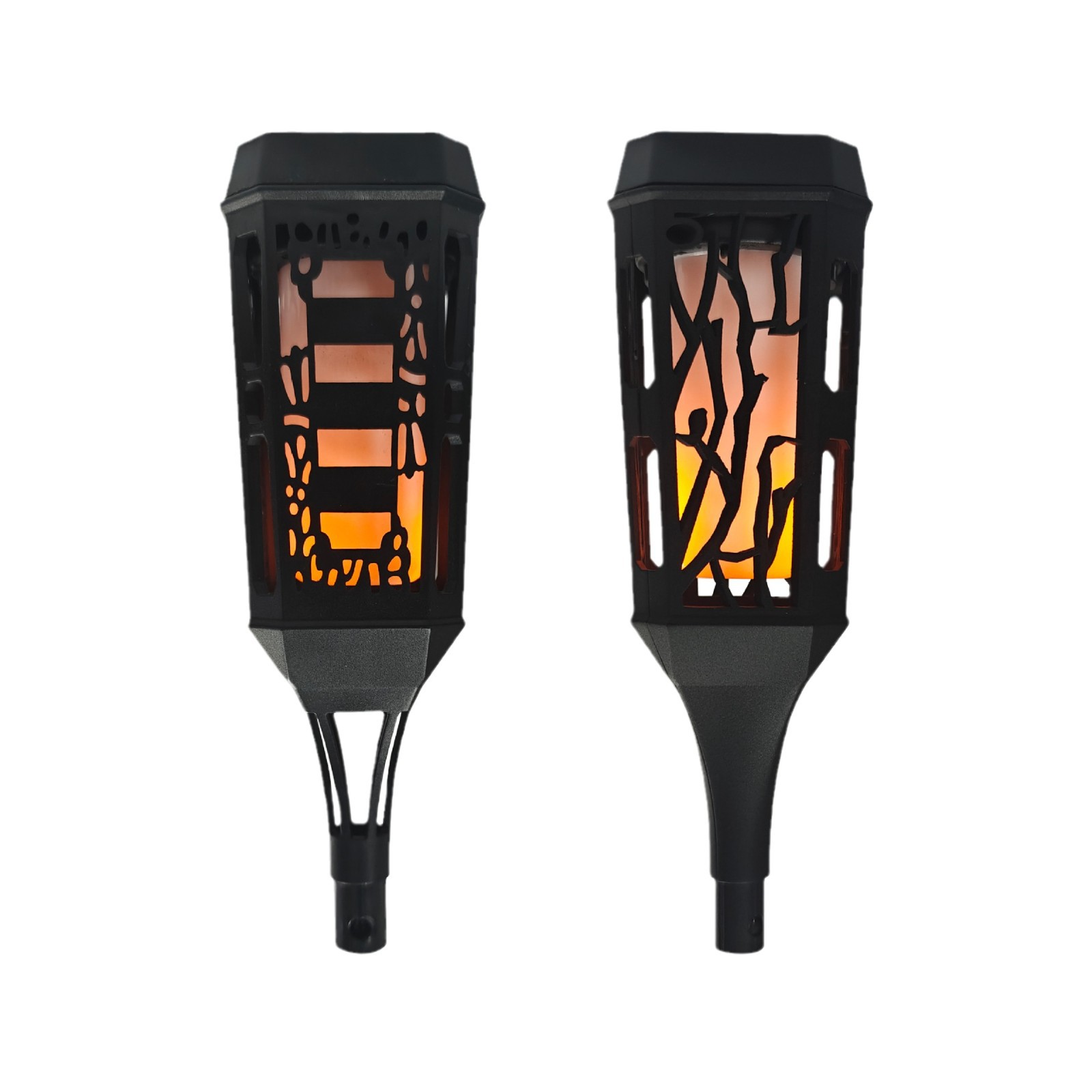Solar-powered fireworks, outdoor sensor lights, garden and courtyard ground decorative landscape lights, new flame lights Item Picture