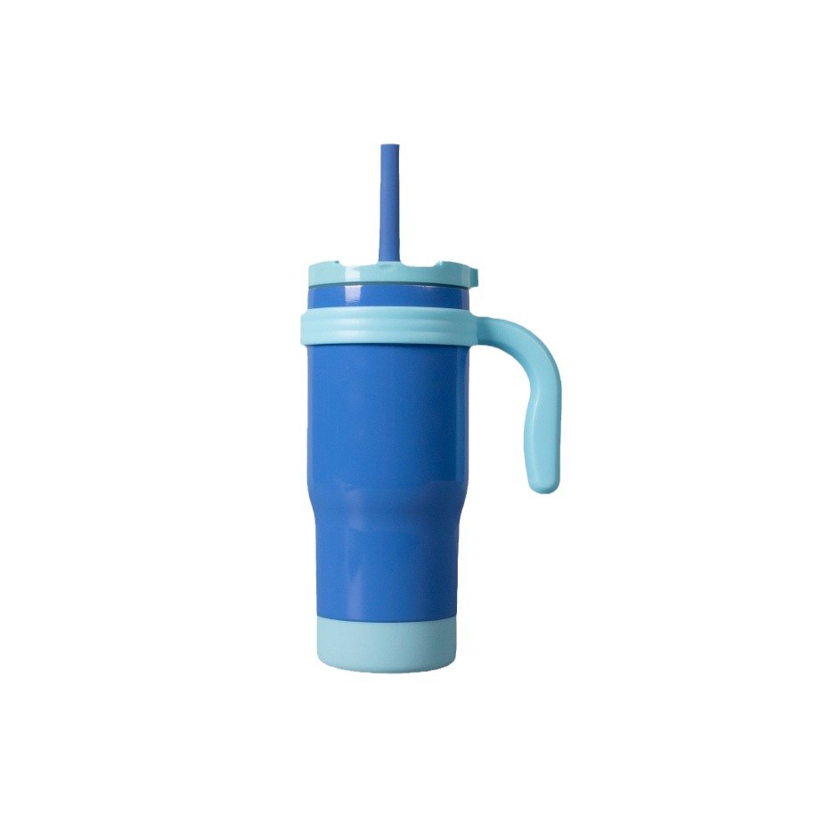 houroffer Amazon's best-selling reduce handle cup, double-layer insulated cup with straw, 20oz car cup Item Picture