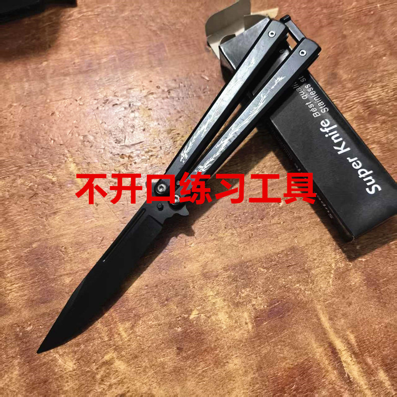 Factory-price direct supply of high-quality butterfly knives, folding training knives, practice combs, and tools without sharp edges Application Scenario