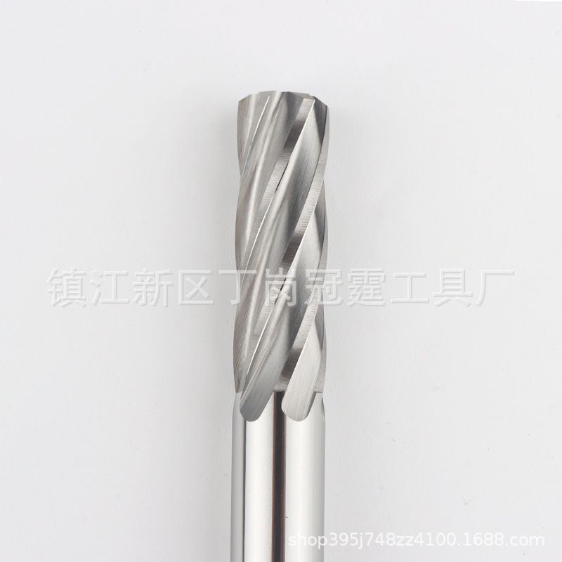 Wholesale tungsten steel spiral reamers, hard alloy straight shank machine reamers, H7, H8, H9 CNC reamers Specification drawing
