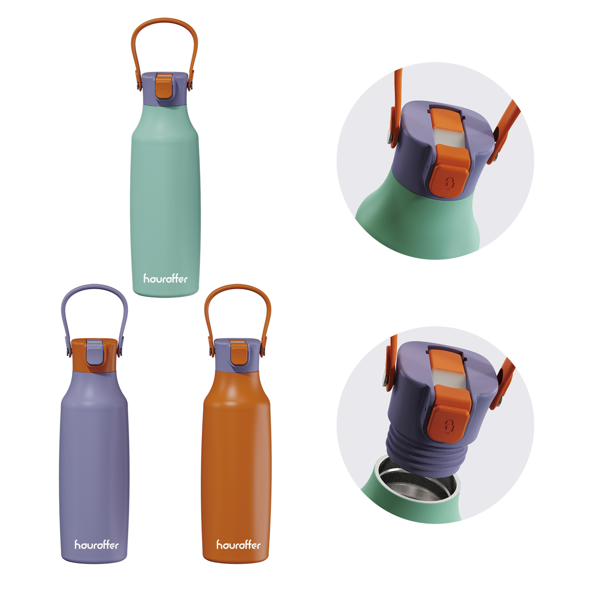 Exclusive new product of 2025, private mold CUP, handle, straw, water cup, 304 stainless steel insulated cup, is selling well on Amazon Application Scenario