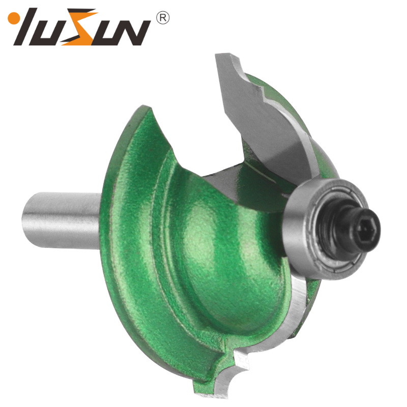 Yusheng thin door bucket knife, paint green 8-handle woodworking milling cutter, door frame line, door panel, cabinet pattern line cutter head Application Scenario
