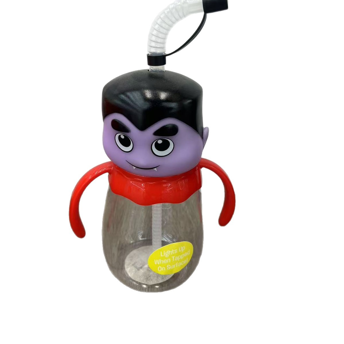 The manufacturer has a new type of cartoon animal cup in stock, the chubby cup with a handle, the PET plastic straw cup, and the portable straw cup Item Picture