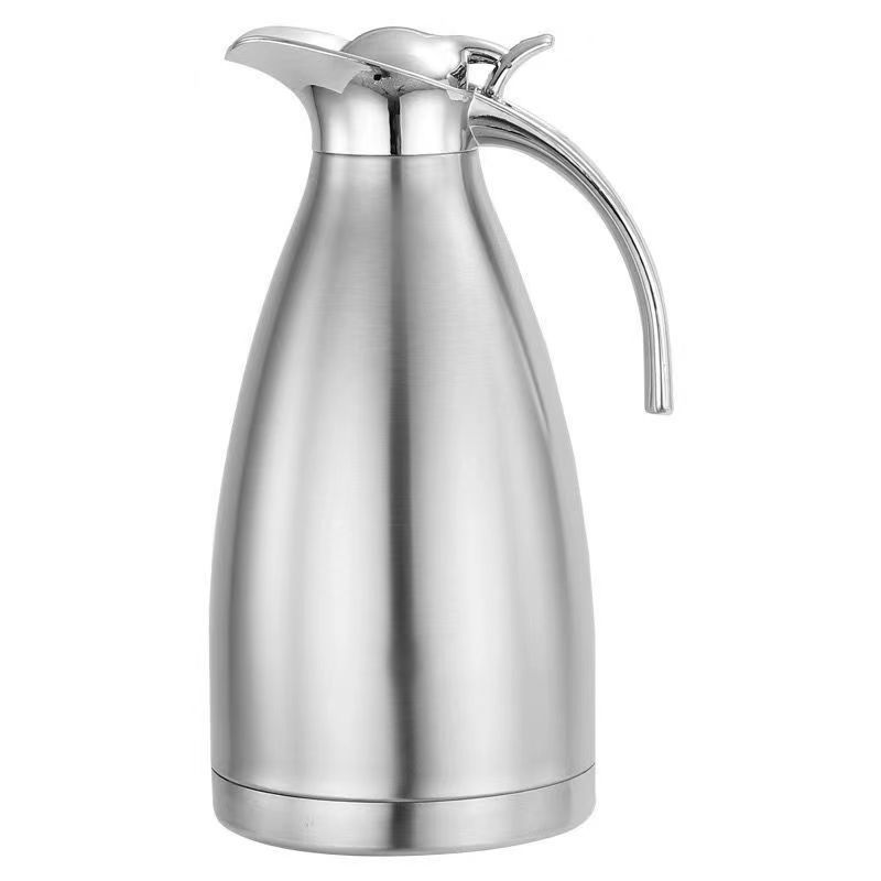 【 One-piece Delivery 】304 stainless steel double-layer vacuum insulated kettle, household insulated bottle, coffee pot, thermos Item Picture