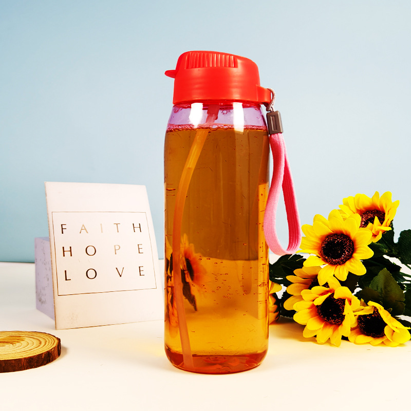 Customized cups, water cups, plastic cups, sports suitable, leak-proof design, portable ropes for men and women, wholesale straws for students, leak-proof Application Scenario