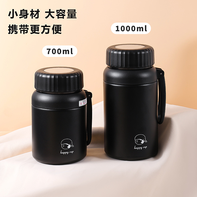 Cross-border stainless steel large-capacity outdoor sports water cup, 316 tea-water separation insulated cup, high appearance level student water cup Application Scenario