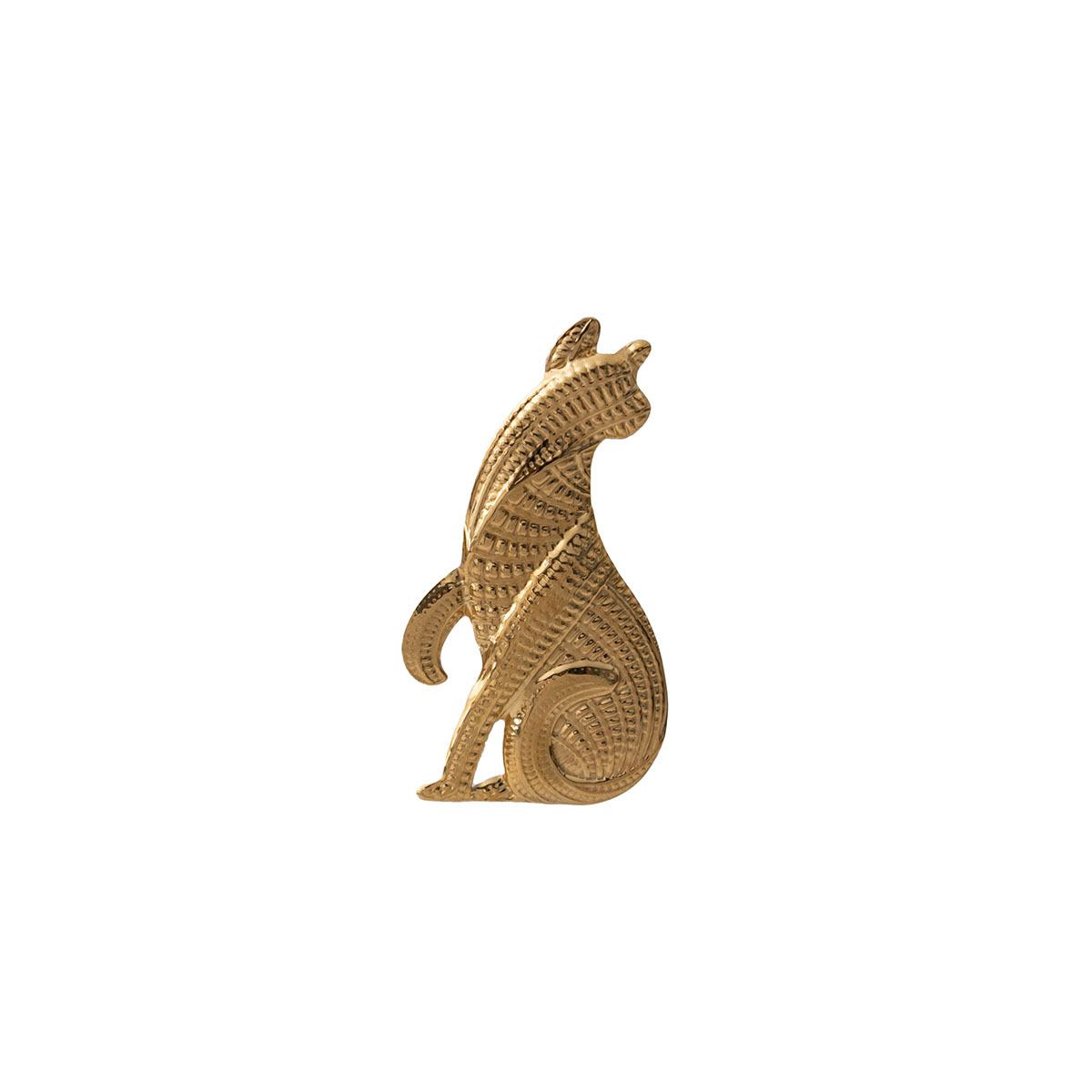 Wholesale of retro and high-end European and American vintage animal brooches, simple and niche kitten creative design accessories Item Picture