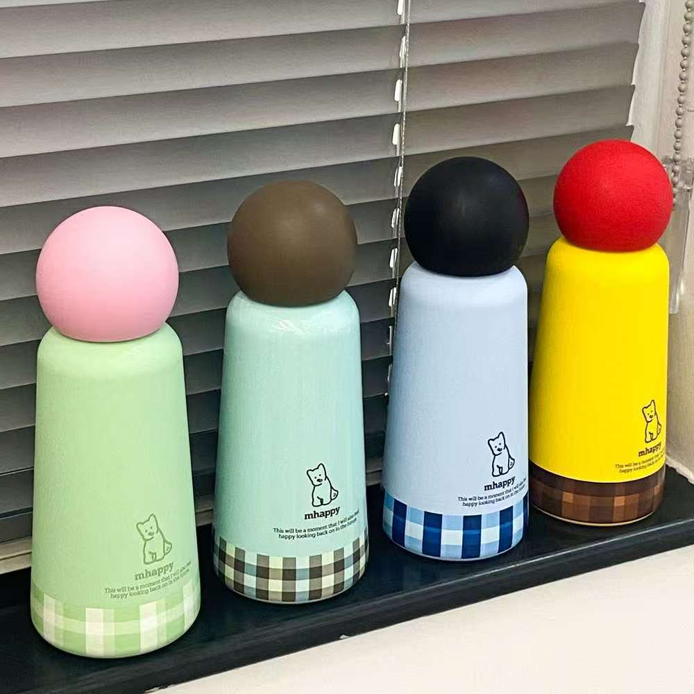 The new 316 insulated cup from ins is a cute and portable stainless steel water cup for students with a high level of appearance details Picture