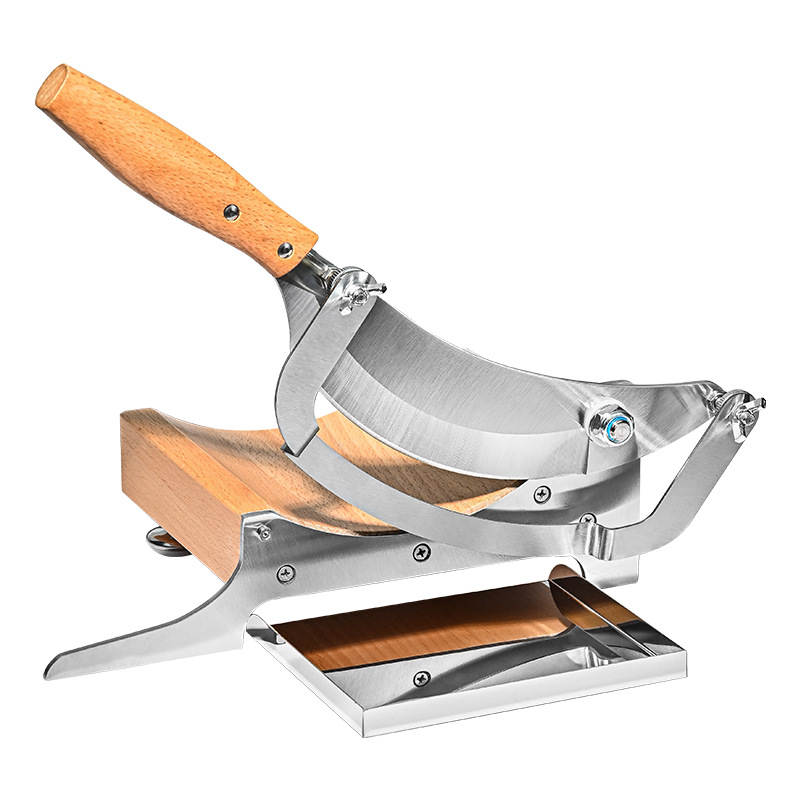 A household Chinese herbal medicine slicer with a guillotine knife, a medicinal knife, a gate knife for slicing Ganoderma lucidum and ginseng slices, and a manual small slicer Item Picture