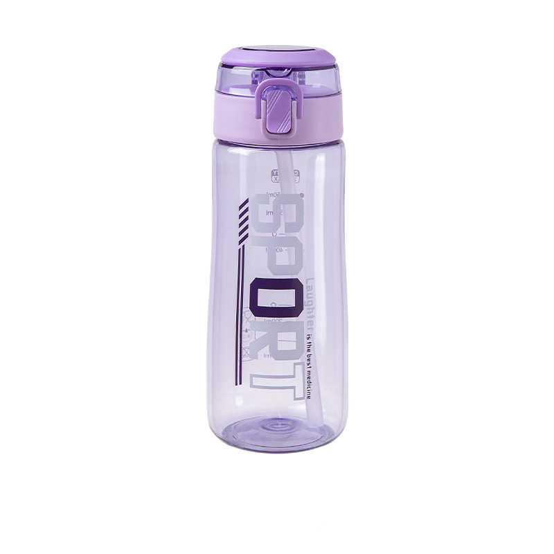 Yitong Fresh Water Cup, men's and women's high appearance level Straw cup, high-temperature resistant plastic cup, student sports portable and easy to use cup Item Picture