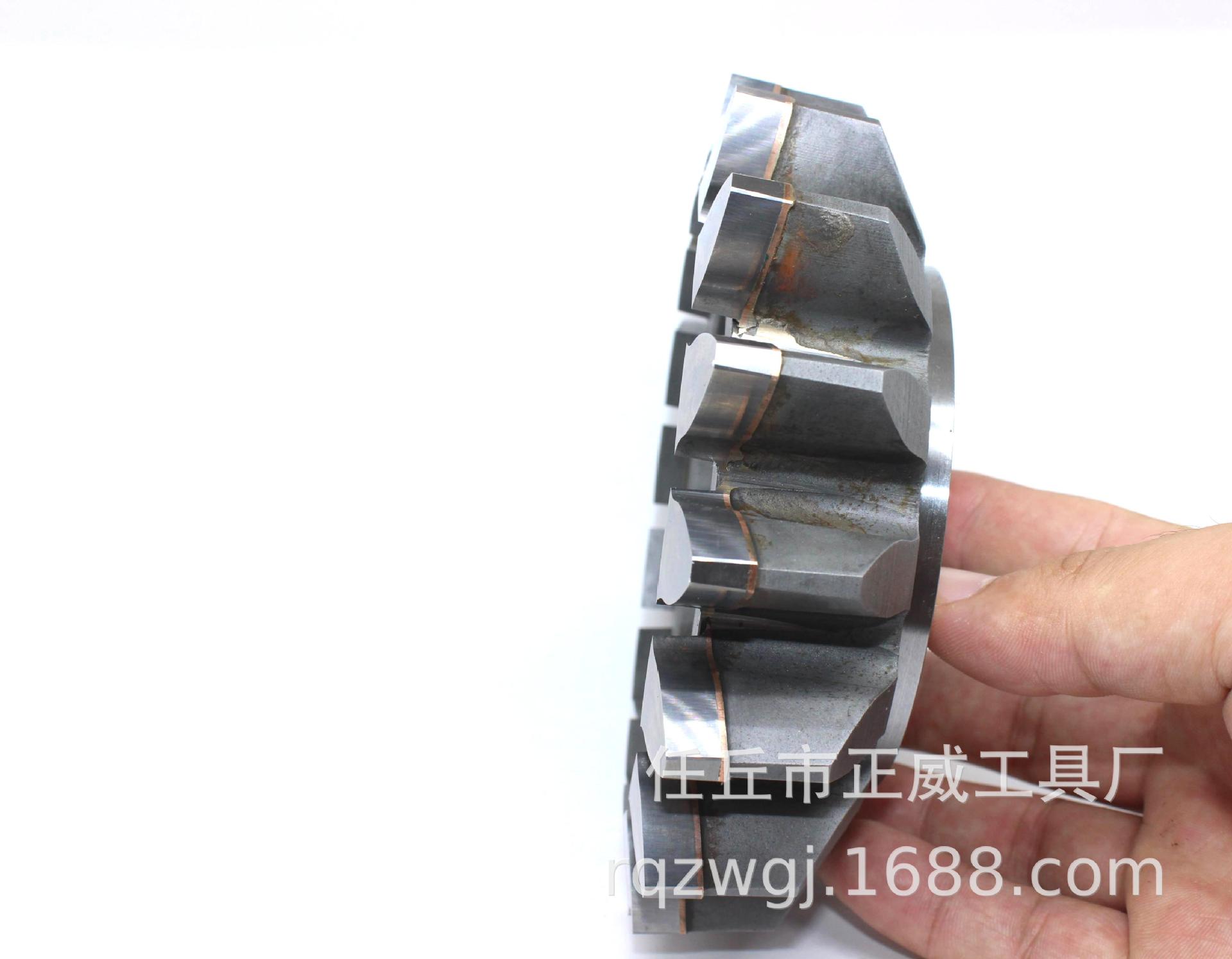 The non-standard alloy head of the alloy-inlaid bowl-shaped gear shaping knife has a fast production period, which is determined by the workpiece Item Picture