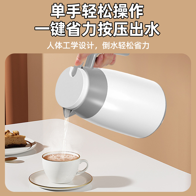Clearance Sale: 2025 New Household Insulated Water kettle, Large Capacity thermos, Glass Inner liner Hot Water kettle Application Scenario