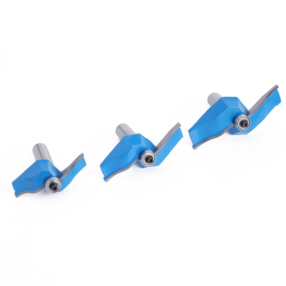 1/2 Large household Ximen board knife, blue thin cabinet board knife, woodworking milling cutter, household Ximen door panel knife, engraving knife Specification drawing