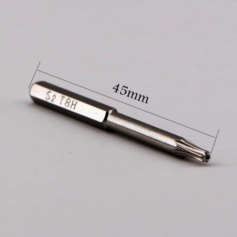 4mm socket, plum blossom cross, Y-shaped power strip, U-shaped S2 chrome-molybdenum steel, 45mm long, manual and electric quick-change full figure