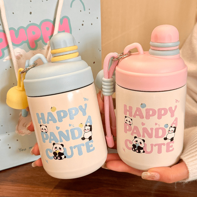 The new 2024 Dudu insulated cup is a simple, large-capacity, cute and highly attractive portable milk coffee cup for girls Specification drawing