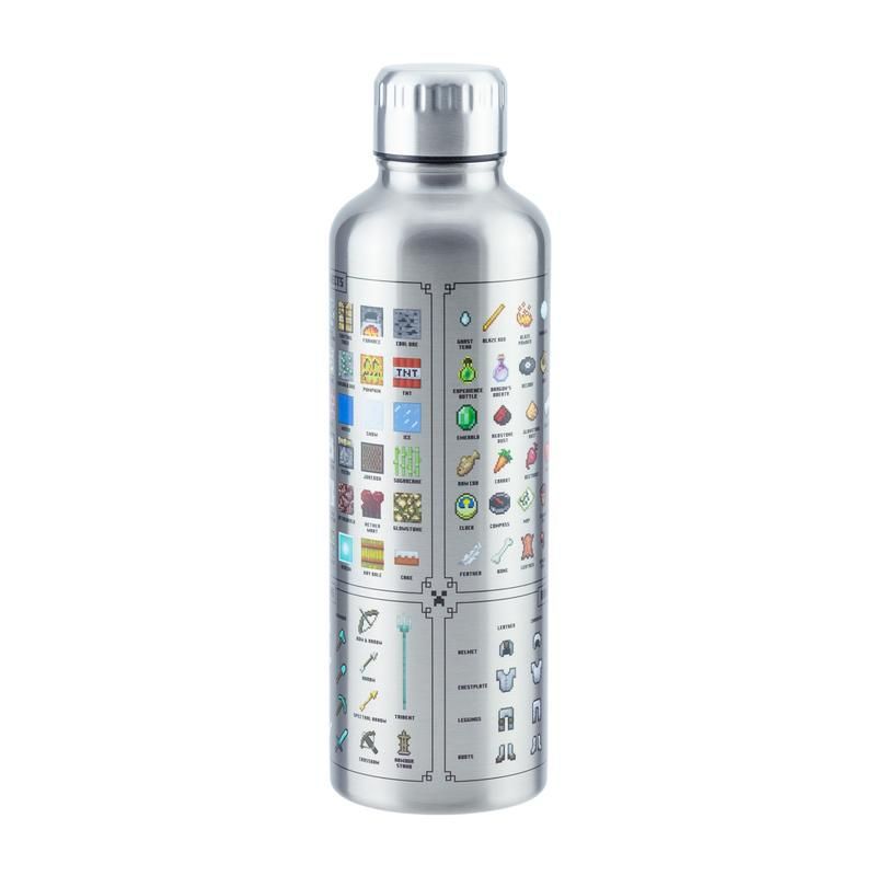 Minecraft game icon stainless steel insulated water bottle for children and students, anti-scald and heat-insulating sports travel cups Application Scenario
