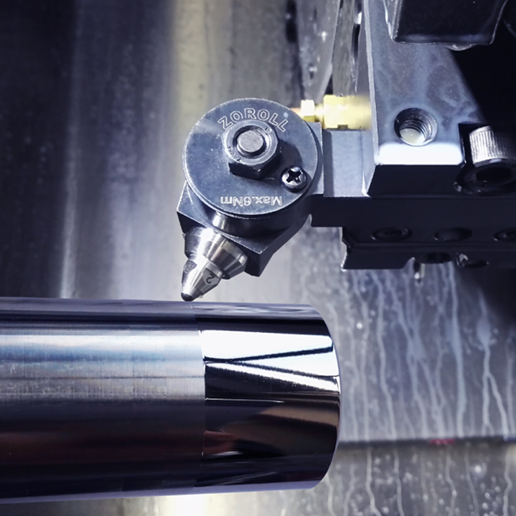 ZOROLL mirror surface polishing knife and outer circle extrusion knife from ZOROLL are used for processing metal surface finish to Ra0.1 Specification drawing