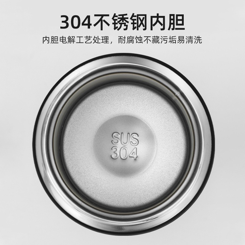 Japanese-style simple element cup, 304 stainless steel tea-water separation insulated cup, Harajuku style vacuum covered gift water cup Application Scenario