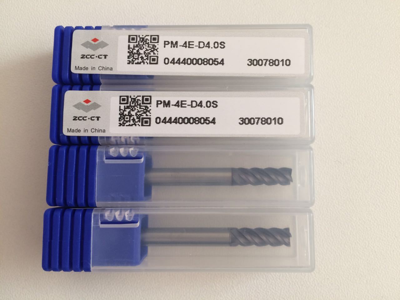 PM-4E-D3.0S four-edge straight shank flat end mill full figure